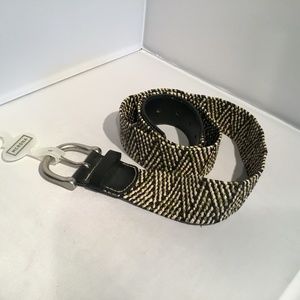 Womans Merona Woven Belt